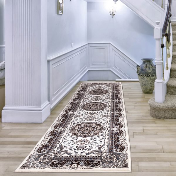 Cream-3.jpg Rada traditional floral rug in Cream