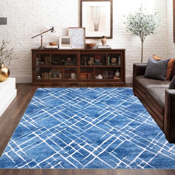 Blue-11.jpg Amor abstract rug in Blue