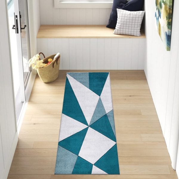 Emerald.jpg Athens geometric rug in Emerald