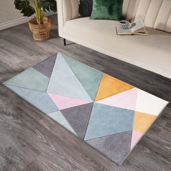 Multi-1.jpg Athens geometric rug in Multicolour