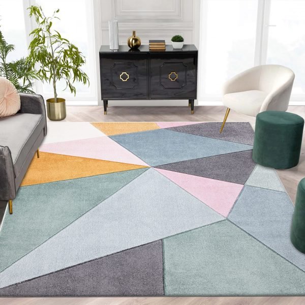 Multi-4.jpg Athens geometric rug in Multicolour