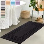 Rocco plain rug in Black