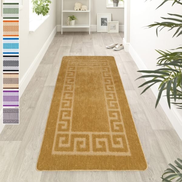 Ochra-8.jpg Rocco plain rug in Ochre