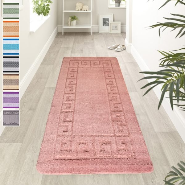 Pink-8.jpg Rocco plain rug in Pink