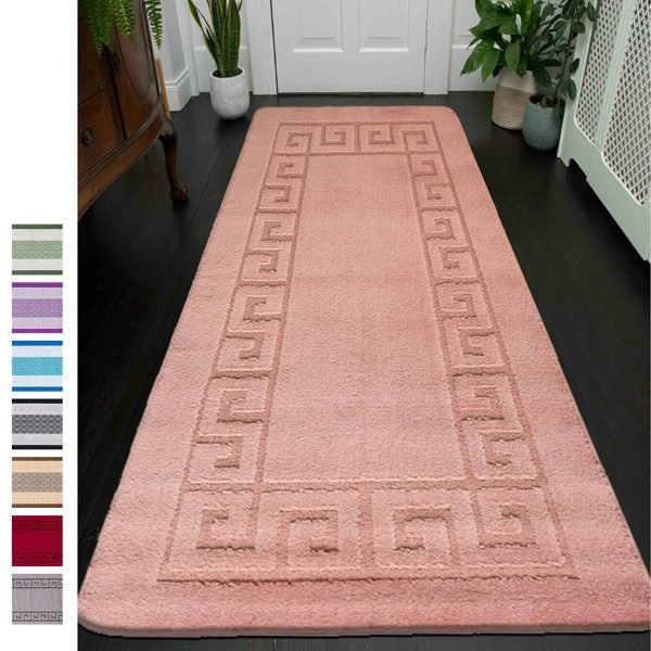 Pink-9.jpg Rocco plain rug in Pink