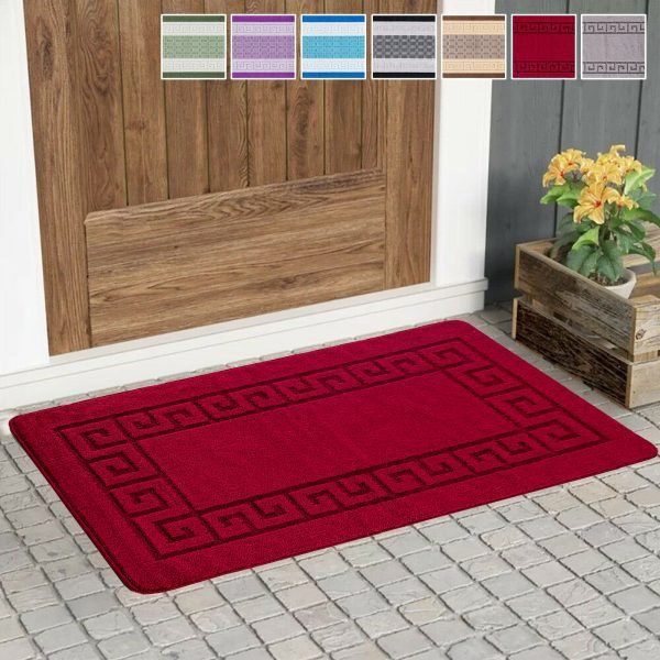 Red-27.jpg Rocco plain rug in Red