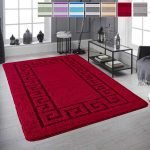 Rocco plain rug – low pile, gel backing