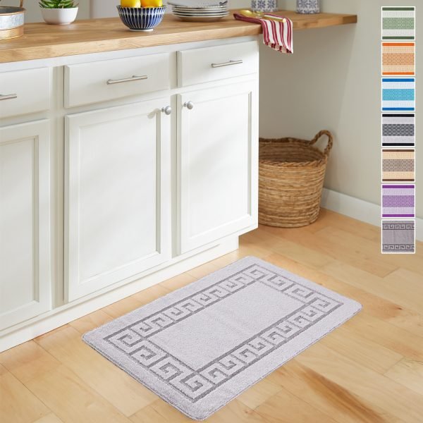 Silver.jpg Rocco plain rug in Silver