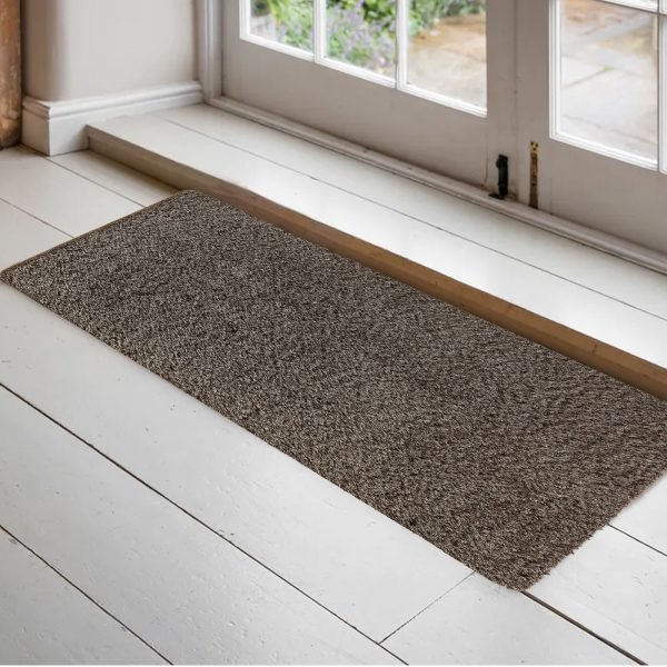 Coffee-7.jpg Natty plain shaggy rug in Coffee