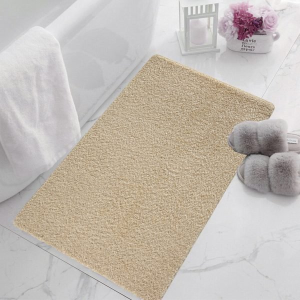 Cream-47.jpg Natty plain shaggy rug in Cream