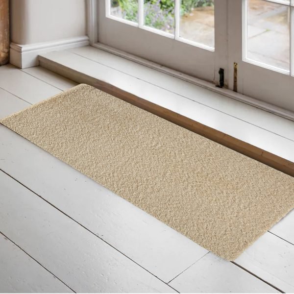 Cream-53.jpg Natty plain shaggy rug in Cream