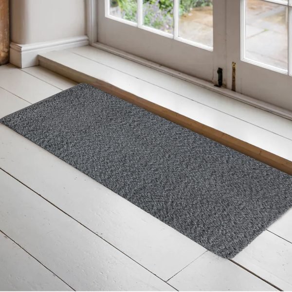 DarkGrey-42.jpg Natty plain shaggy rug in Dark Grey
