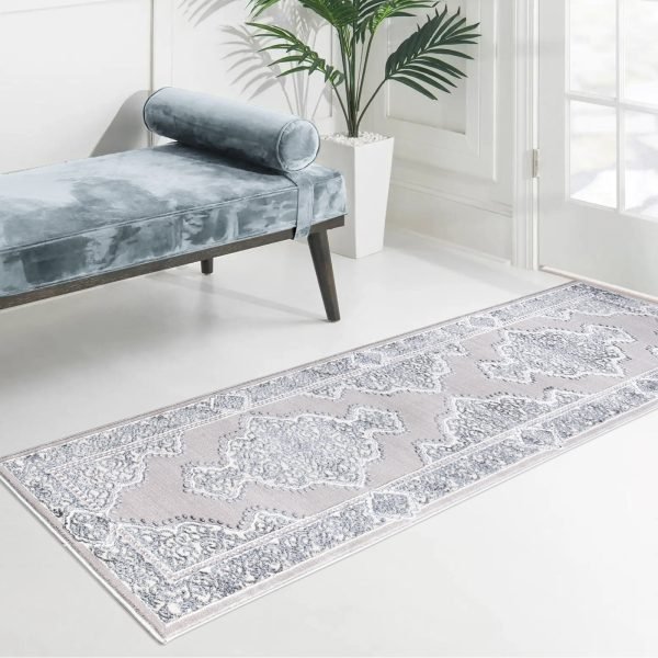 Grey-37.jpg Sarina vintage floral rug in Grey