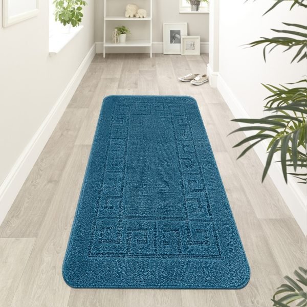 Blue-3.jpg Rocco plain rug in Blue