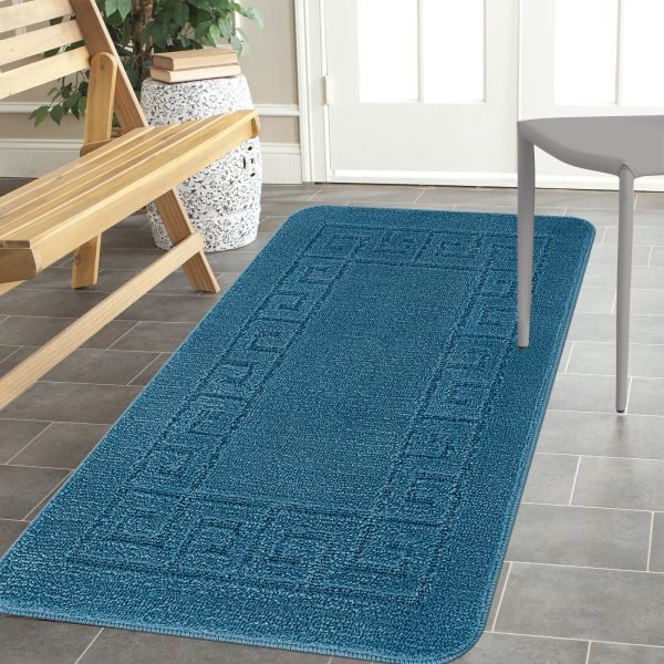 Blue-7.jpg Rocco plain rug in Blue