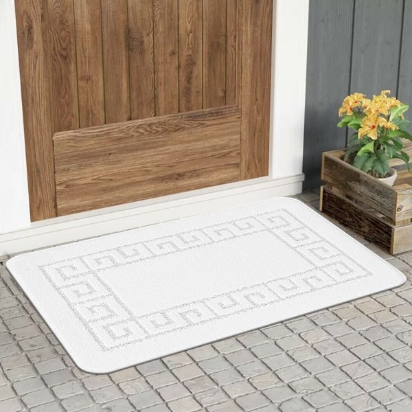 Rocco plain rug in White