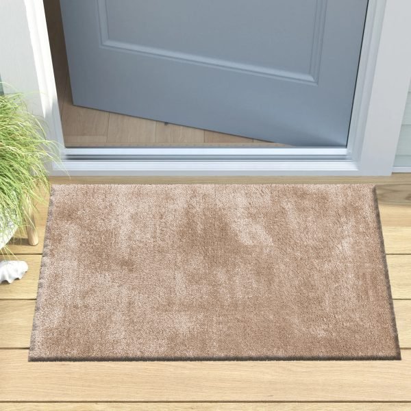Mink.jpg Yourk plain shaggy rug in Mink