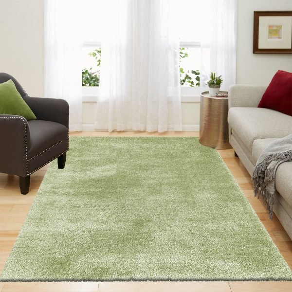 Mint-4.jpg Yourk plain shaggy rug in Mint