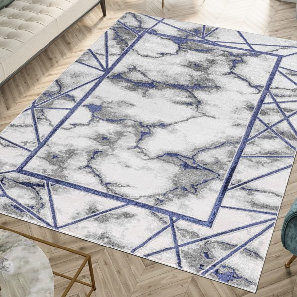 Blue-21.jpg Kiens marble effect rug in Blue