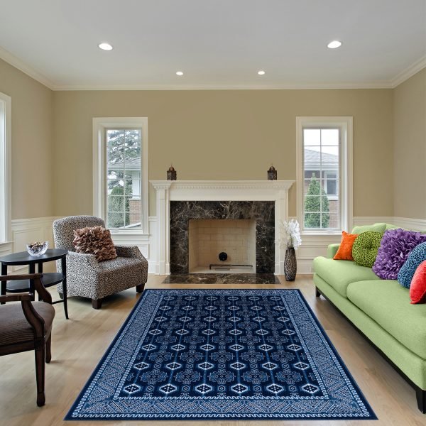 Blue-7.jpg Arta vintage traditional rug in Blue
