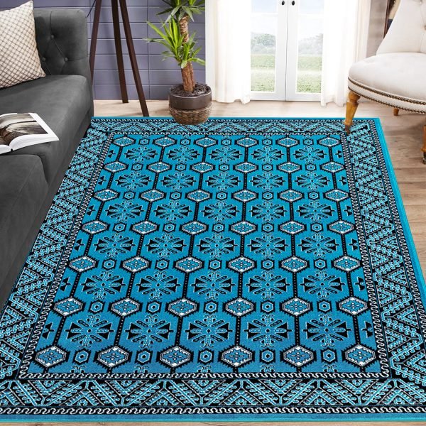 Emerald-3.jpg Arta vintage traditional rug in Emerald