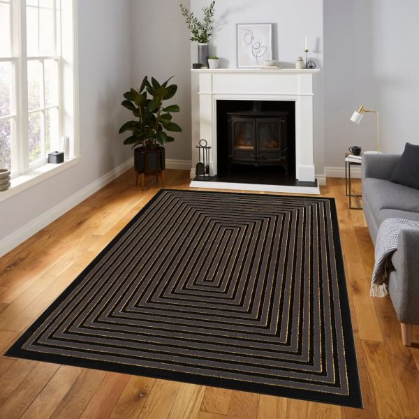 Black-22.jpg Nora geometric rug in Black