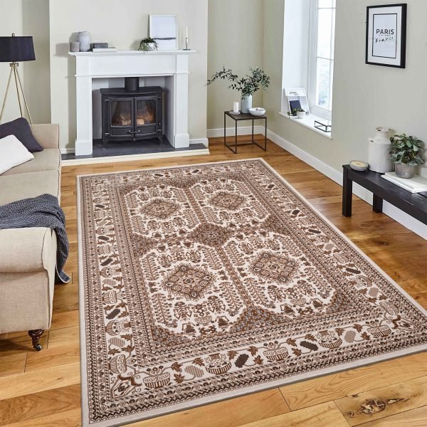 Cream-21.jpg Zinat traditional rug in Cream