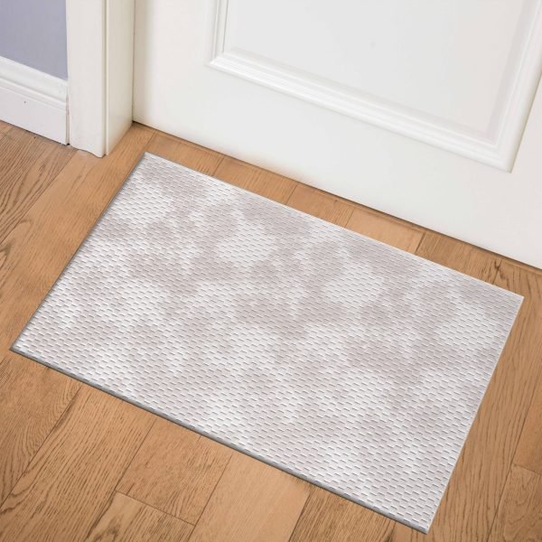 Cream-8.jpg Mosaic geometric rug in Cream