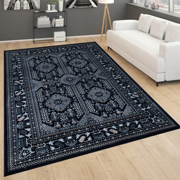 Navy-20.jpg Zinat traditional rug in Navy