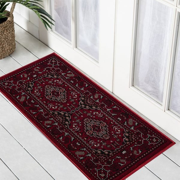 Red-9.jpg Zinat traditional rug in Red