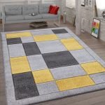 Havana geometric rug in Grey Ochre