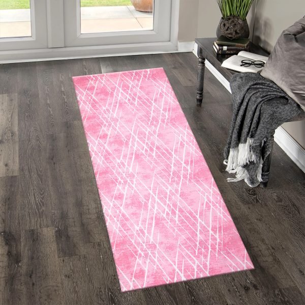 Pink-75.jpg Amor abstract rug in Pink