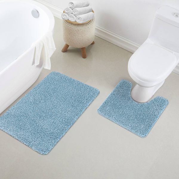 Alya plain rug in Navy