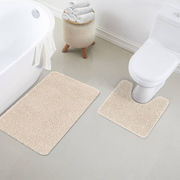 Alya plain rug in Coffee