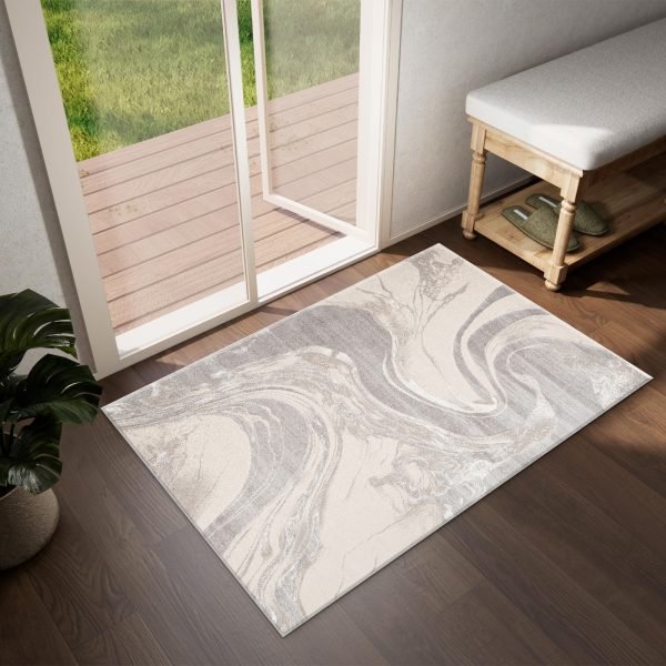 Beige-27.jpg Iris abstract rug in Beige