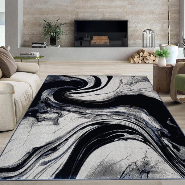 Blue-24.jpg Iris abstract rug in Blue