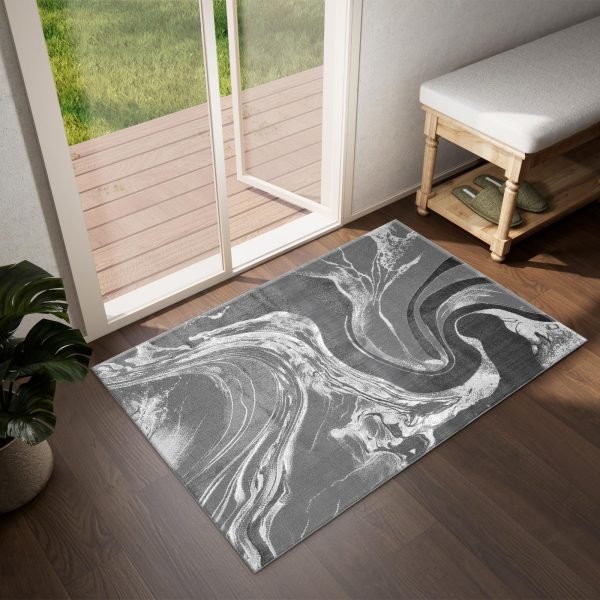 DarkGrey-10.jpg Iris abstract rug in Dark Grey
