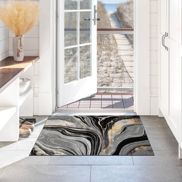 Ochra-1.jpg Gant abstract rug in Ochre