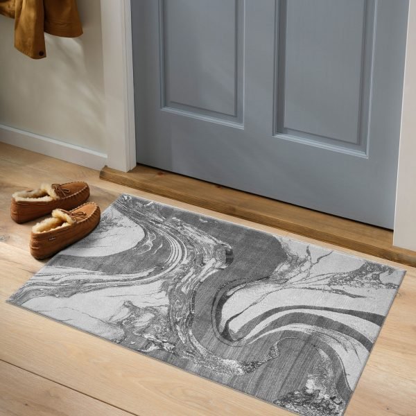Silver-8.jpg Iris abstract rug in Silver