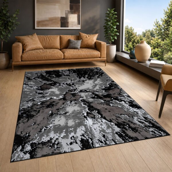 Harlo Rug - BlackGrey